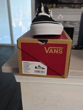 Vans Checkerboard Old Skool Sneakers - Black, White